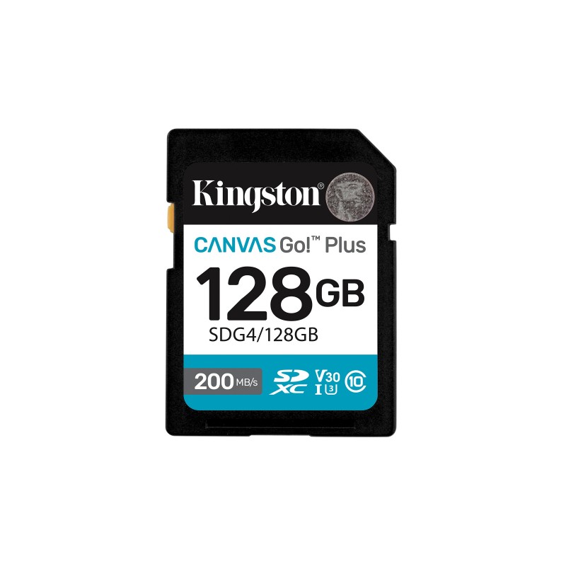 MEMORY CARD CANVAS GO PLUS V3 512GB KINGSTON CLASSE 10 SDG4/512GB