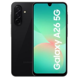 SMARTPHONE SAMSUNG A266 GALAXY A26 5G 6+128GB BLACK EUROPA