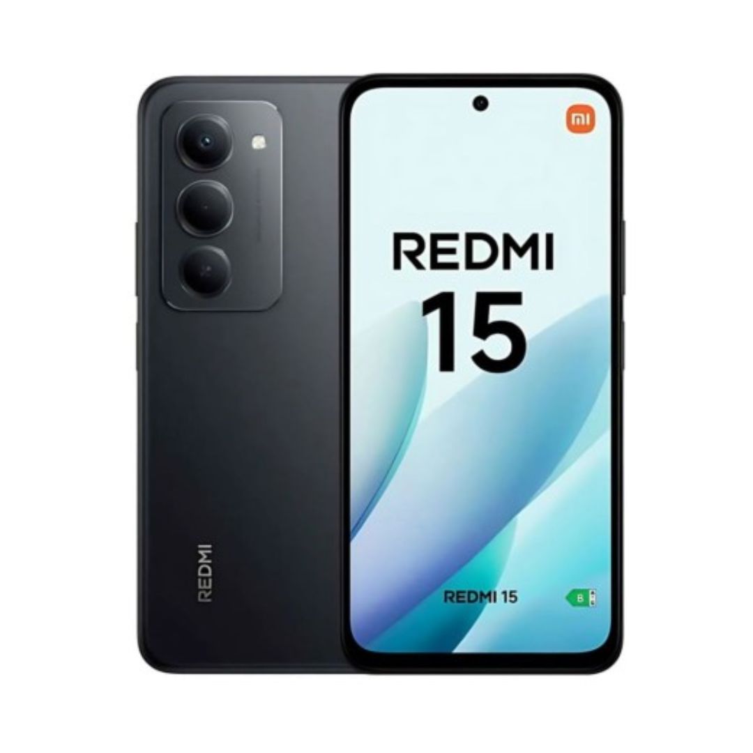 SMARTPHONE XIAOMI REDMI NOTE 15 4G 8+256GB DUOS MIDNIGHT BLACK EUROPA