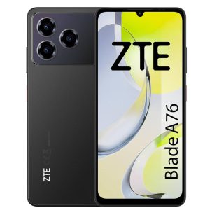 SMARTPHONE ZTE A76 4+128GB BLACK ITALIA