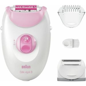 EPILATORE BRAUN 224963 SILK EPIL 3-031 ROSA