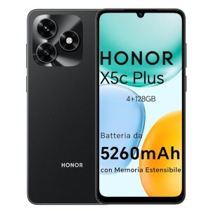 SMARTPHONE HONOR X5C PLUS 4+128GB BLACK ITALIA