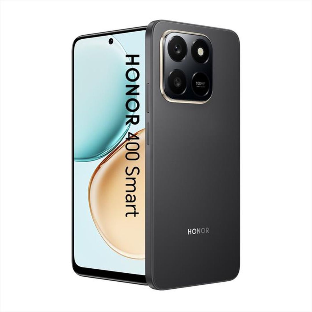 SMARTPHONE HONOR 400 SMART 8+256GB BUNDLE X7 LITE + TPU CASE BLACK ITALIA