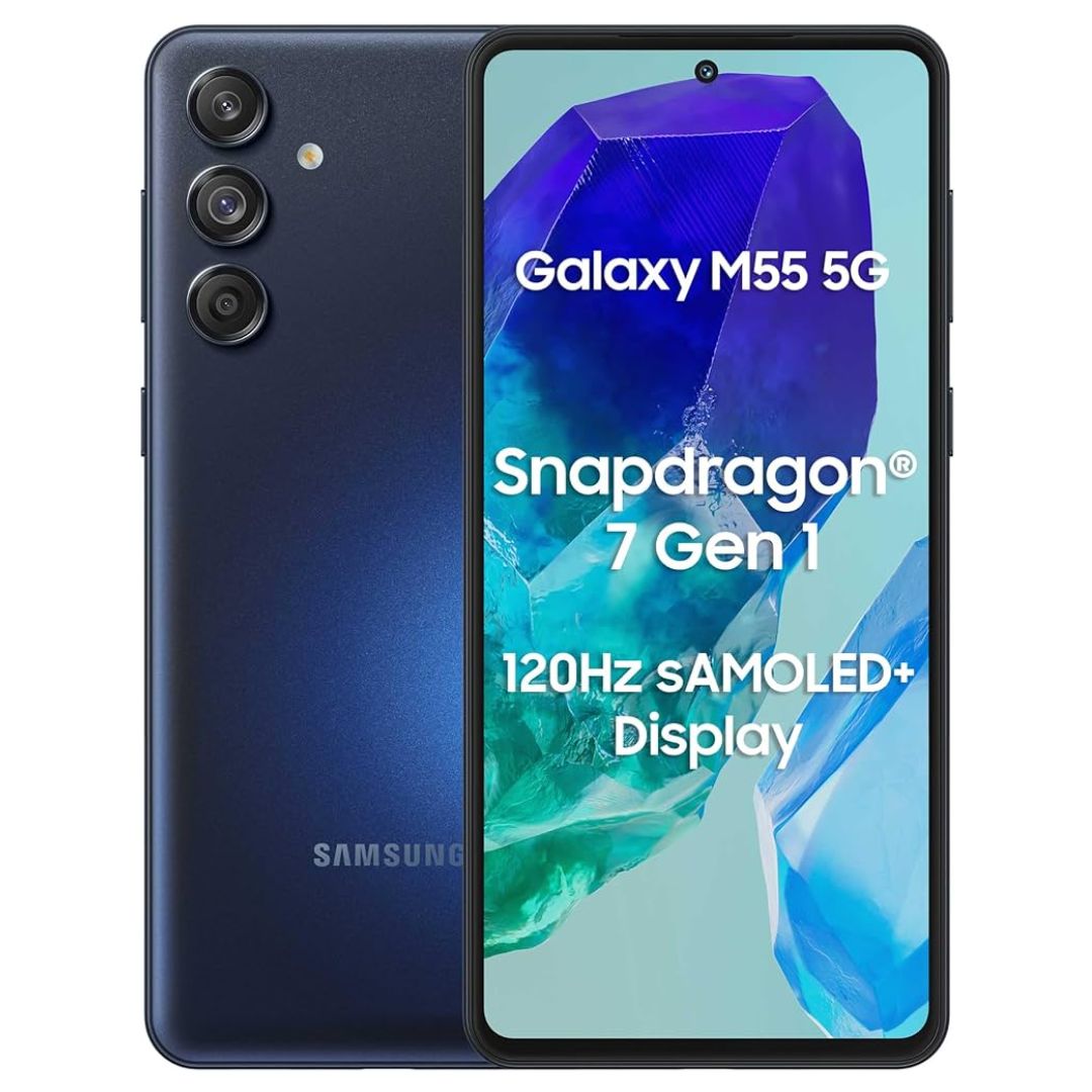 SMARTPHONE SAMSUNG M556 GALAXY M55 5G 8+256GB BLACK EUROPA
