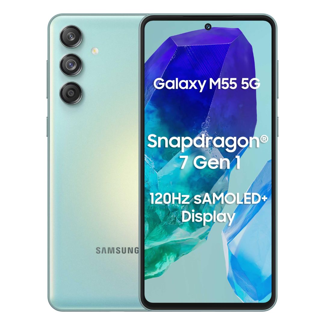 SMARTPHONE SAMSUNG M556 GALAXY M55 5G 8+256GB LIGHT GREEN EUROPA