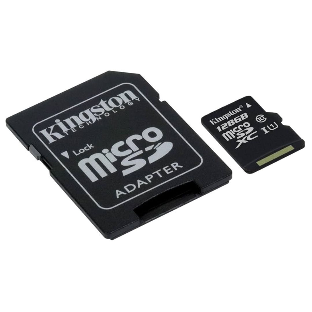 MICRO SD TRANSFLASH 128GB KINGSTON CLASSE 10 SDCS3/128GBSP