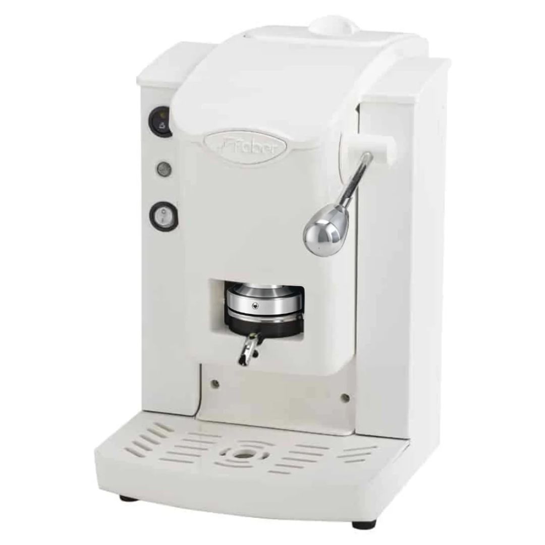 MACCHINA DA CAFFE' FABER SLOT PLAST TELAIO NERO PLASTICHE BIANCO