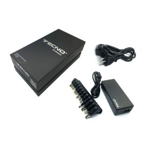ALIMENTATORE UNIVERSALE PER NOTEBOOK TECNONEW 120W 2.4 CON 12 ADATTATORI AUTOSETTANTI TN-UNIV-120W