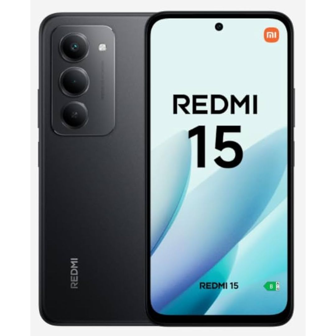 SMARTPHONE XIAOMI REDMI 15 5G 8+256GB DUOS MIDNIGHT BLACK ITALIA