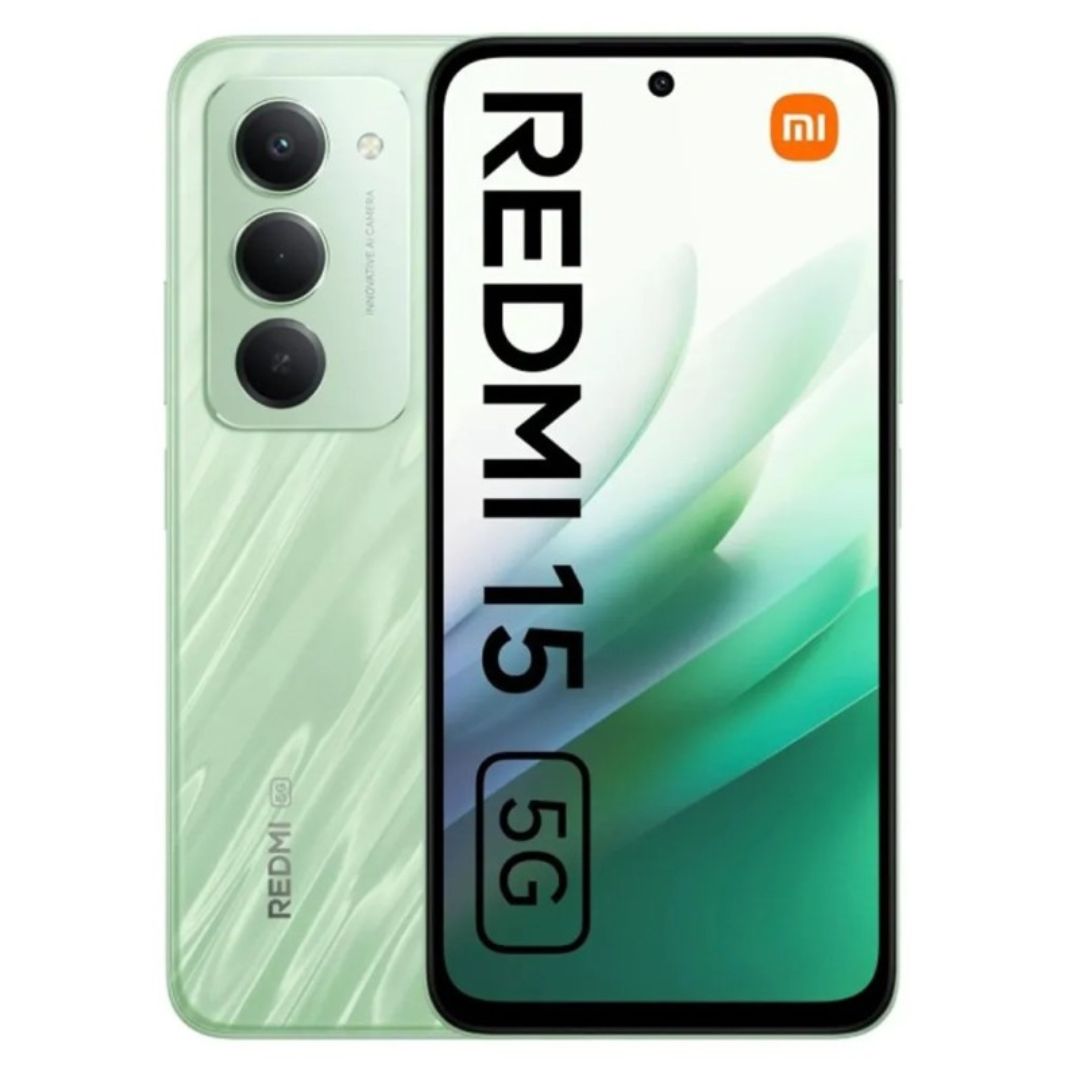 SMARTPHONE XIAOMI REDMI 15 5G 8+256GB DUOS RIPPLE GREEN ITALIA