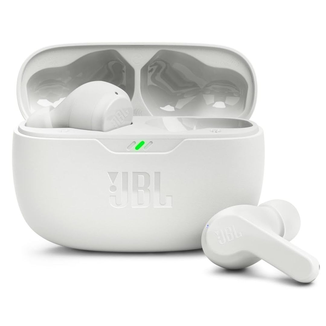 AURICOLARE BLUETOOTH JBL WAVE BEAM 2 WHITE