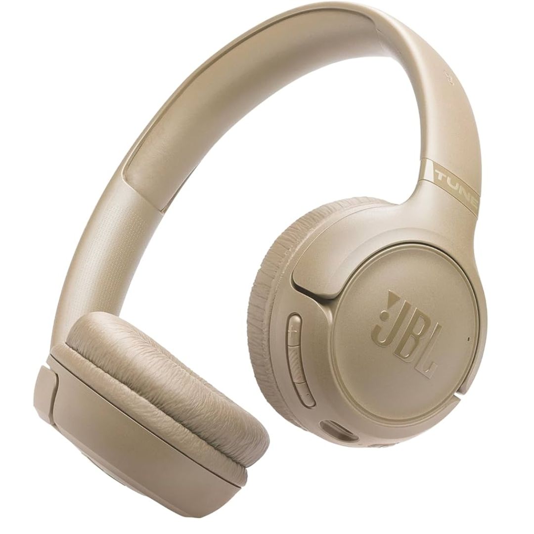 CUFFIE WIRELESS JBL TUNE 530BT ON-EAR BEIGE