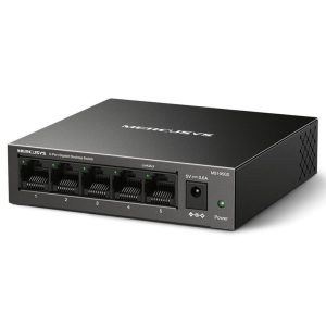 HUB SWITCH 05 PORTE LAN MERCUSYS MS105GS DESKTOP