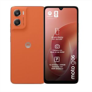 SMARTPHONE MOTOROLA G06 4+128GB ARABESQUE ORANGE ITALIA