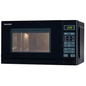 FORNO MICROONDE DIGITALE 20LT 800W SHARP R-242BKW BLACK
