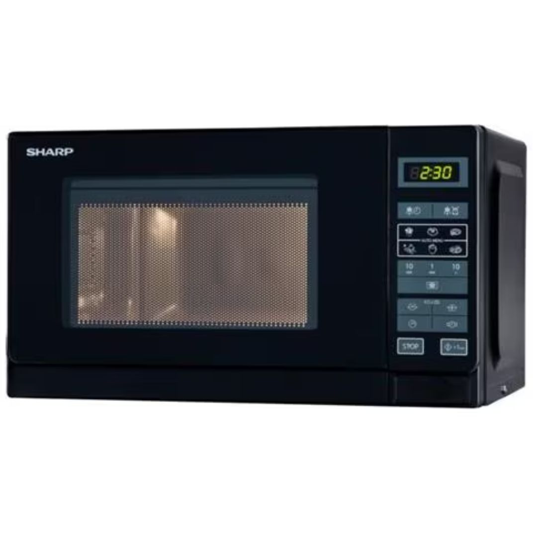 FORNO MICROONDE DIGITALE 20LT 800W SHARP R-242BKW BLACK