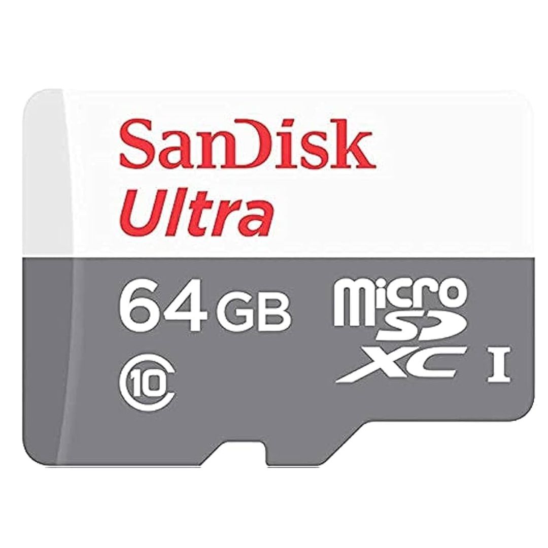 MEMORY CARD MICRO SD/TRANSFLASH 64GB SANDISK SDSQUNR-064G-GN3MN