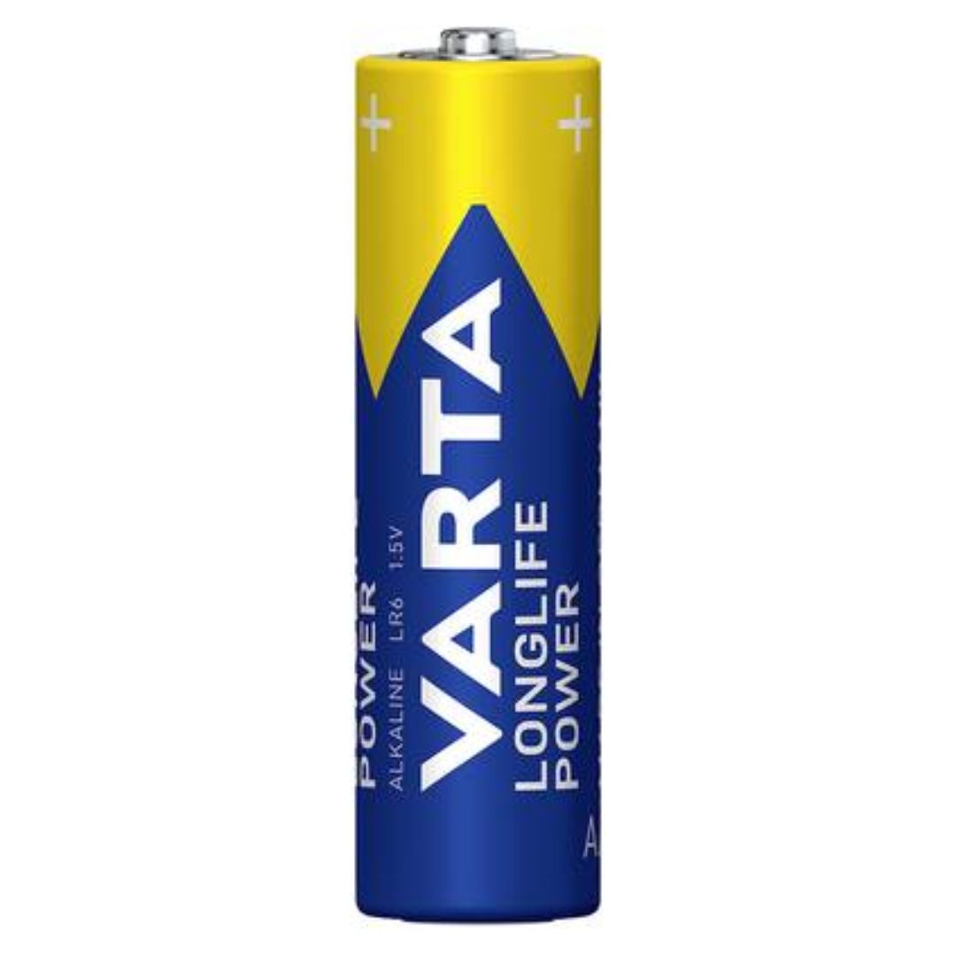 BATTERIA LONGLIFE STILO AA ALCALINA 10PZ VARTA