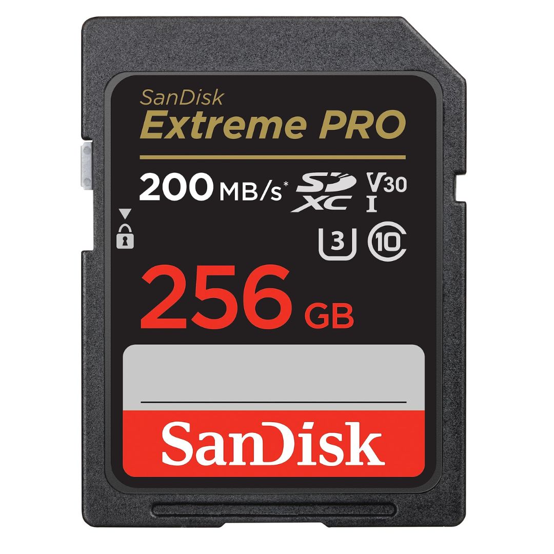 MEMORY CARD 256GB SANDISK EXTREME PRO CLASSE 10 U3 V30 SDSDXXD-256G-GN4IN