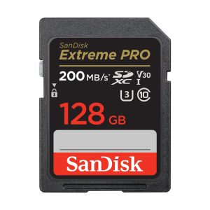 MEMORY CARD 128GB SANDISK EXTREME PRO CLASSE 10 U3 V30 SDSDXXD-128G-GN4IN