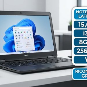 NOTEBOOK DELL LATITUDE 5590 15,6" FHD I3-8TH/8GB/256GB/SSD/W11P/ RICONDIZIONATO GRADO A