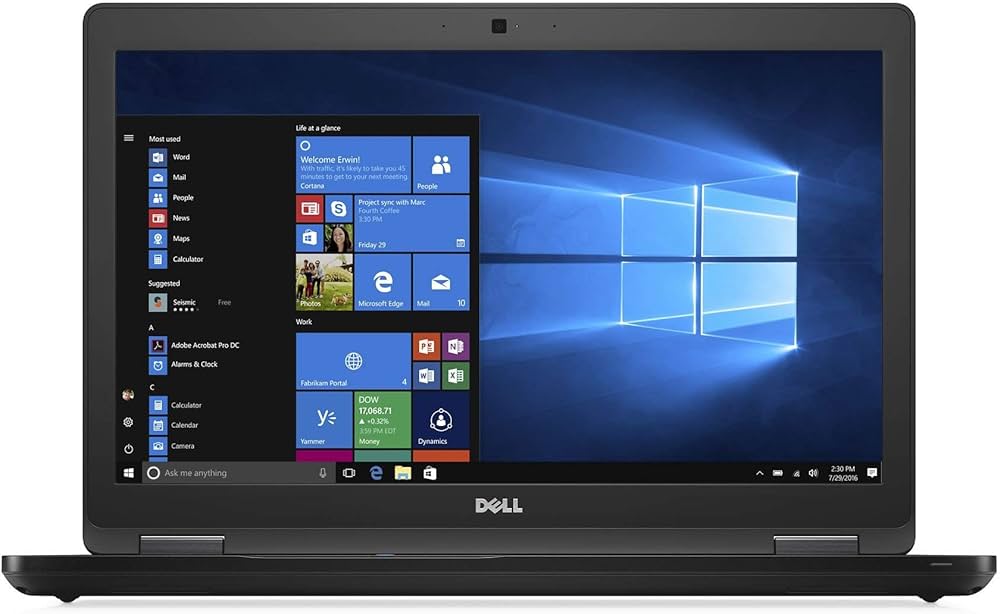 NOTEBOOK DELL LATITUDE 5580 15,6" FHD I5-7TH/8GB/256GB/W11P RICONDIZIONATO GRADO A