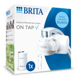 FILTRO BRITA PER L'ACQUA DEL RUBINETTO 600L BIANCO
