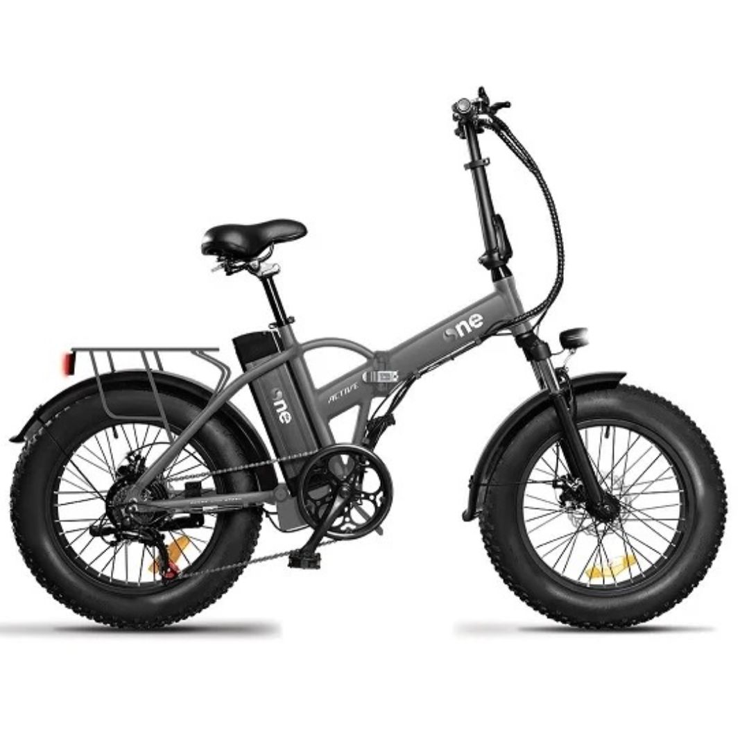 BICICLETTA ELETTRICA THE ONE ACTIVE 250W ICON.E GRAY