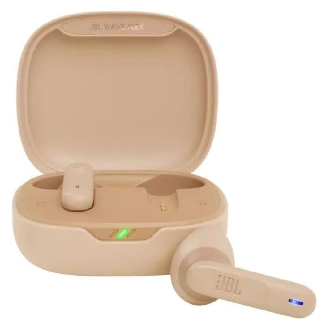AURICOLARE BLUETOOTH JBL WAVE BUDS BEIGE