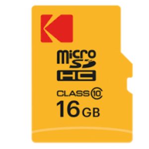 MEMORY CARD MICRO SD/TRANSFLASH 16GB KODAK CLASSE 10 EKMSD16GHC10K