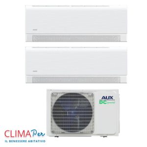 CLIMATIZZATORE AUX DUAL 9000+1200BTU FH AM2-H18/4DR3C+AMWM-H09/4R3C+AMWM-H12/4R3C R32 A+/A++