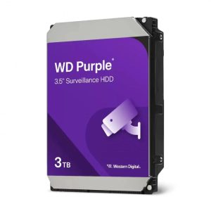 HARD DISK 3,5 SATA III 03TB WESTERN DIGITAL WD34PURZ PURPLE