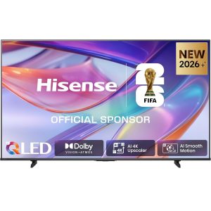 Hisense Smart TV QLED 55" 4K 55E7DS | Audio Dolby Atmos, VIDAA OS, Dolby Vision IQ, HDR 10+, Game Mode, Bluetooth, Wifi, Alexa, AirPlay2, lativù 4K, 2026 Model